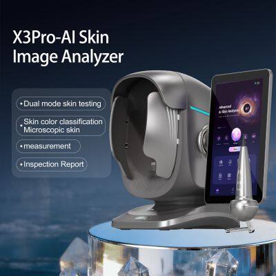 Latest Ai 3D Facial Scanner Skin Analysis Hair & Scalp Analyzer Salon Equipment Factory Price photo-4