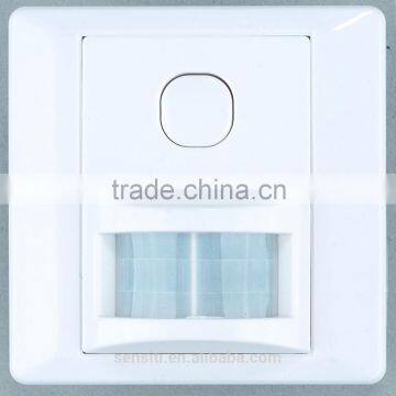 CE RoHS 120 degree PIR wall infrared motion sensor switch