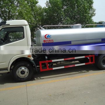 2015 Hot sale Dongfeng 7000 liter used water tank truck for sale