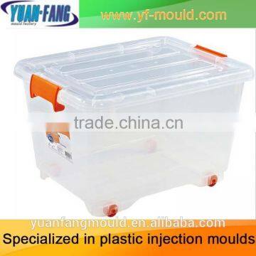 plastic inject crate mould maker/turnover box mould in zhejiang huangyan