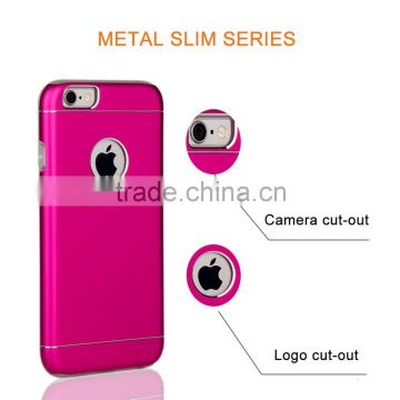 2016 New Arrival Dual Aluminum Hardshell Case for Iphone 6 Matte Housing photo-2