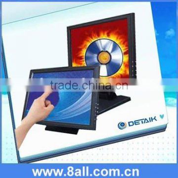 FCC 15 inch resistive Touch screen monitor, 15 inch POS touch display