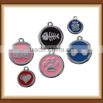 Cat, Bone, Paw, Heart & Fish pendant Dog Tags