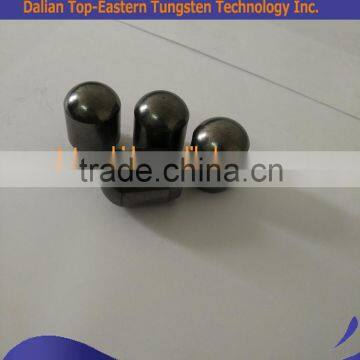 Tungsten carbide button bit with cobalt use for drill bits