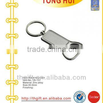 Bottle opener keychains blank pendants metal