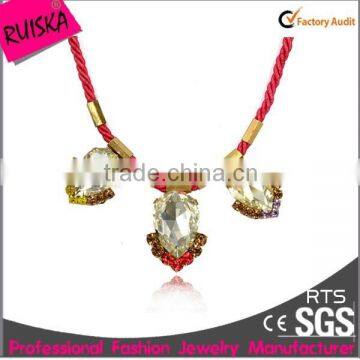 Latest Design Wholesale Fashion Teardrop Jewelry Necklace