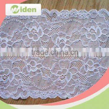 Beautiful trimming lace with sequin lycra lace fabric elastic lace                        
                                                                                Supplier's Choice