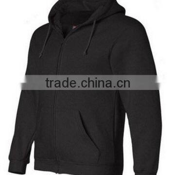 custom high quality cheap hooded sweatshirts black man zipper hoodie wholesale