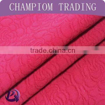 Champiom 100 polyester knitted quilted fabric for garment