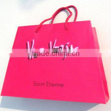 custom made paper bags , coated paper bag, paper packing bag