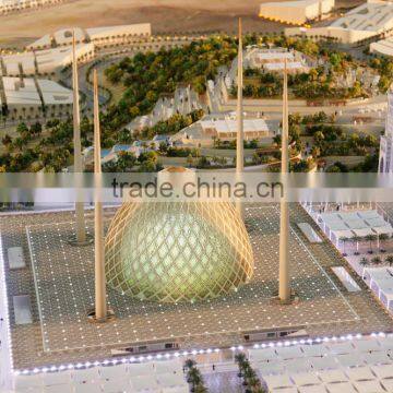 Profeesional Pedestrian Street Scale Digital Model Maker With Islam- Style,Architecture Model photo-4