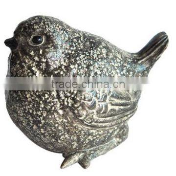 Top Collection 4234 Miniature Fairy Garden and Terrarium Garden Stone Bird Statue