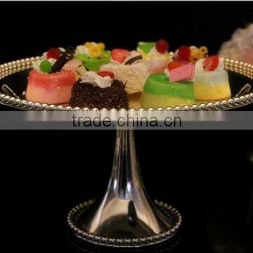 AN354 ANPHY FDA European Style Noble Cake Fruit Dessert Wedding Birthday Decoration Three Sizes Metal Plate Stand Display Stock