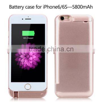 5800mAh Slim Portable External Power Bank Backup Battery Case For iPhone 6/6s