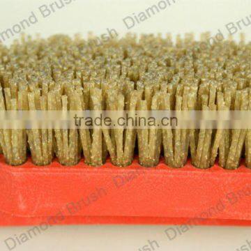 Fickert diamond abrasive nylon flat brush