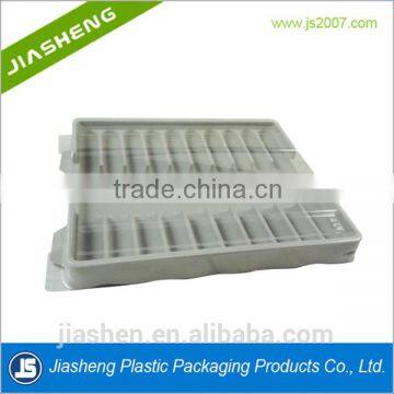 Factory Price large 24 compartments disposabel Medical Plastic Tray For Medicine Bottles With Clear lids