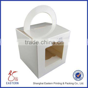 Custom Cheap Price White Cake Box