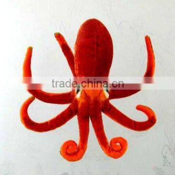 customized top quality cute stuffed plush animal octopus toy