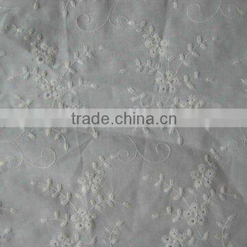 cotton eyelet embroidery fabric