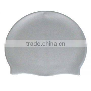 Colorful Customized Logo Available Printed Silicone Swim Cap photo-2