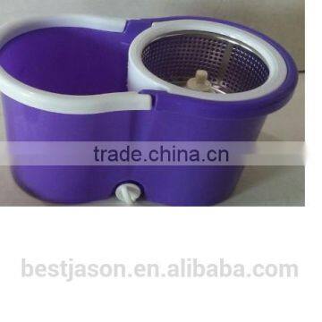 2014purple eco-friendly stainless steel basket for plastic mop bucket