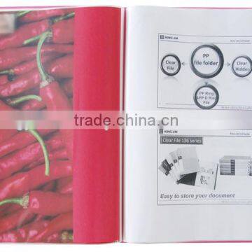 Clear file 136 - 60 GSV - PP holder with 60 clear pockets