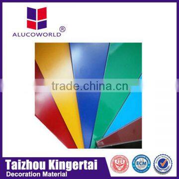 Alucoworld exterior anti-static 5 mm thick plastic sheet exterior large fiberglass walls panels