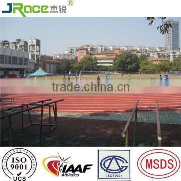 widely used for school synthetic rubber running track material