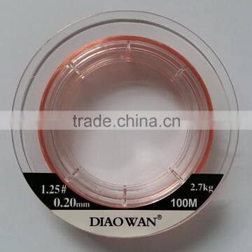 New Arrival!!!Japanese Fluorocarbon Line ORANGE 100% Fluorocarbon Line From Japan