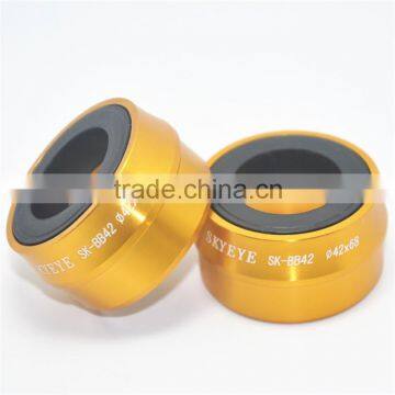 syun-lp skyeye OEM ODM seal bearing aluminium 42*68*24 bicycle bottom bracket bowl BB42