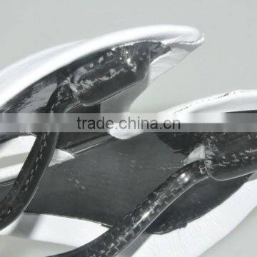 EVA Full Carbon Sponge Hollow Imitation Leather MTB Carbon Bicycle Saddle photo-3