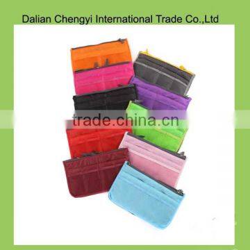 Wholesale multifunctional oxford ladies cosmetic bags with compartments