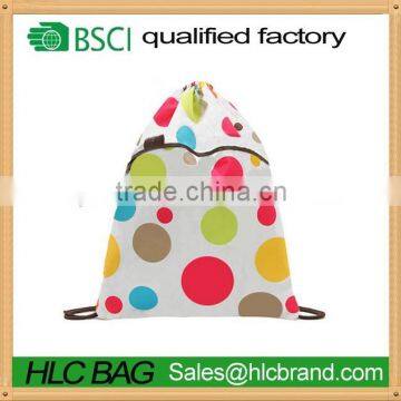 Wholesale top quality promotional travel drawstring shoe bag