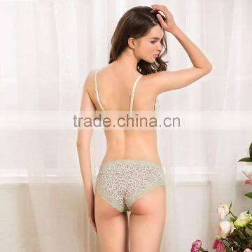Made in China Pretty Pattern Leopard New Bra Panti Photo photo-3