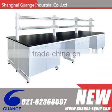 Steel wood laboratory experiment table with embedded handles SHGG- GM51116 (WDH-019)