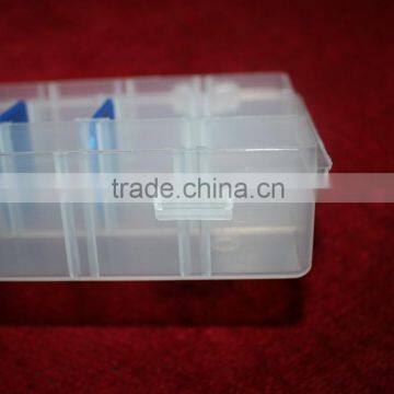 Plastic Double Tackle Clear Waterproof Fishing Tackle Box photo-6