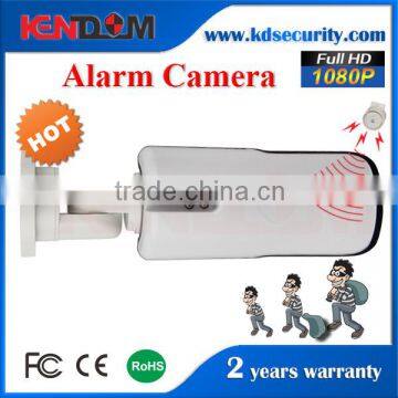 Hot Selling New HD IR Bullet Alarm Camera Plug and Play Outdoor Use 1080P 2 MP AHD Alarm Security Bullet Camera