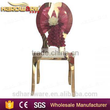 Hotel Commercial Stainless Steel Banquet Chairs,commercial Gold Chairs photo-5