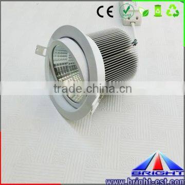 China supply 15w Dimmable COB LED Downlight with CE RoHs approved.