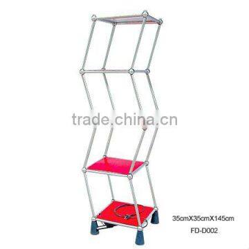 rolling display rack