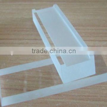 Crucible quartz glass