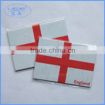 UK flag magnet puzzle for kids