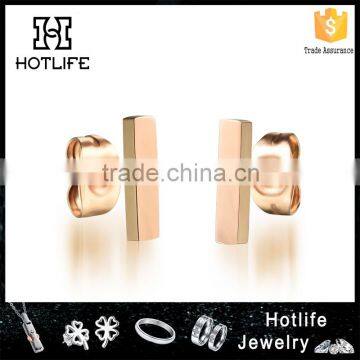 China Jewelry Wholesale Latest Products in Market 18K Gold Fancy Lady Earring