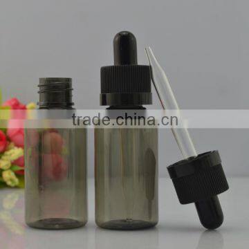 Hot sales 30ml favorable pe e liquid smoke oil dropper bottle