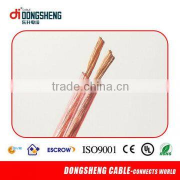 CCA 100m 2 Core black and white choseal cable speaker