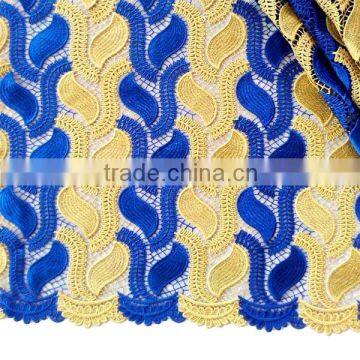 Hot Selling Fabric Samples of Lace for Dresses Guipure Lace Fabric 2015 Cord Lace Dress Styles Aso Ebi