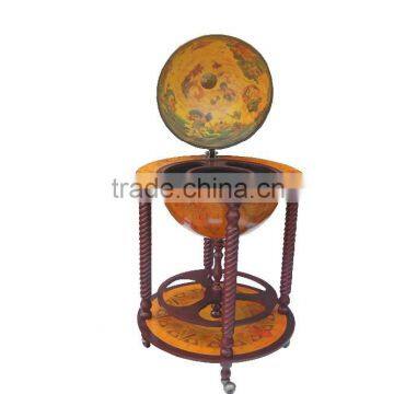 17.7"/450mm Diam Globe Wine Bar Cabinet/home bar furniture from China