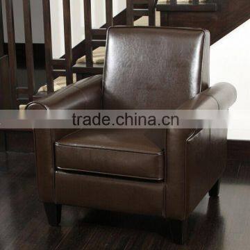 New design comfortable leather sofa chair 214