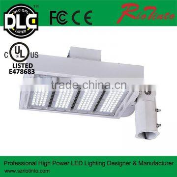 100W UL list LED shoebox street lights, 100W UL DLC list Parking lot shoebox led light UL