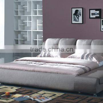 Wholesale Modern Design Mattress Beds, Double King Size Bed for Modern Furniture in Bed Room
